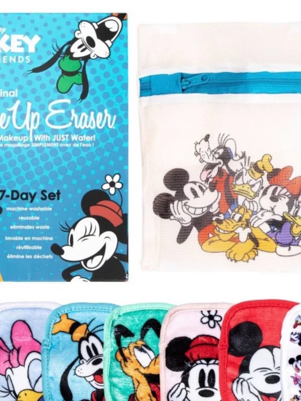 The Original Makeup Eraser | Mickey & Friends 7 Day Set